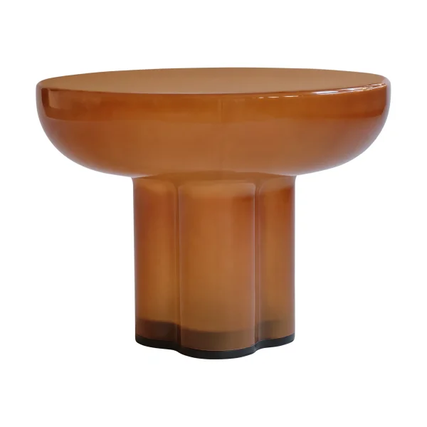 101 Copenhagen Crown side table low Ø65 cm Caramel