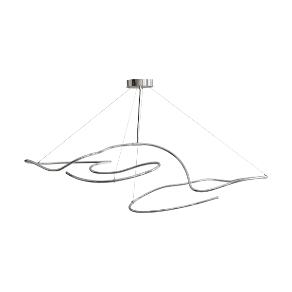 101 Copenhagen Ghost Chandelier big ceiling lamp Chrome