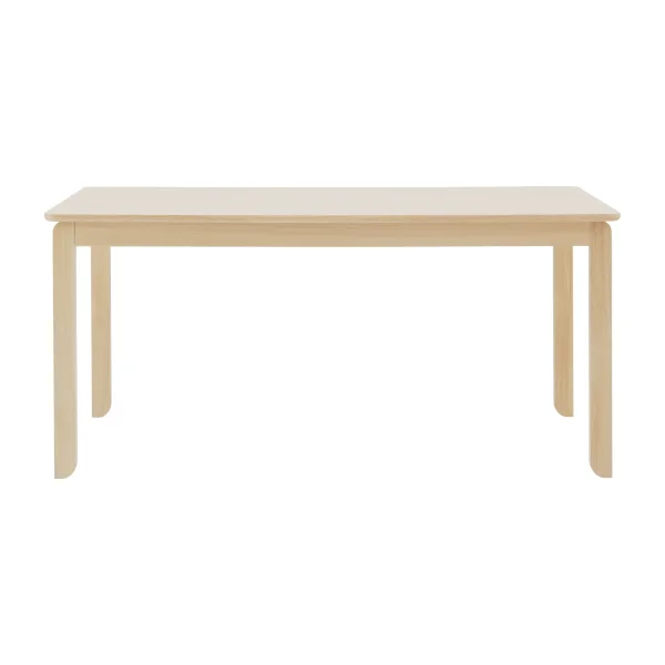 1898 Alfred dining table White pigmented oak, 90x160 cm