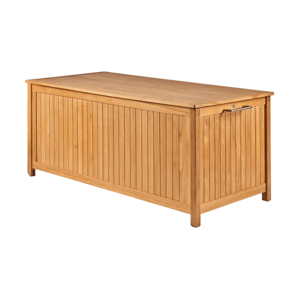 1898 Bjärknäs cushion box with wheels L 180x85x75 cm Teak