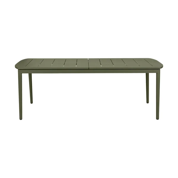 1898 Marsala extendable dining table Moss green, 208–288 cm