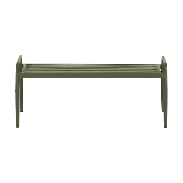 1898 Messina bench 51x124 cm Moss green