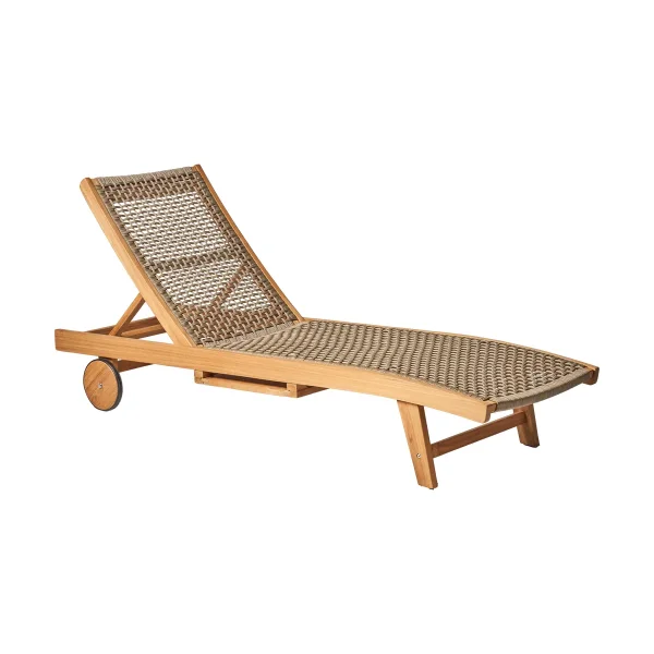 1898 Sandvik sunbed Teak
