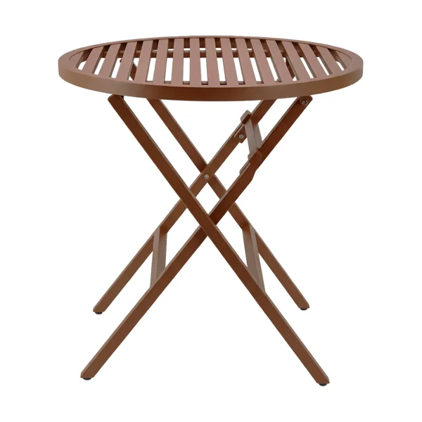 1898 Verona café table Burnt red, Ø72 cm