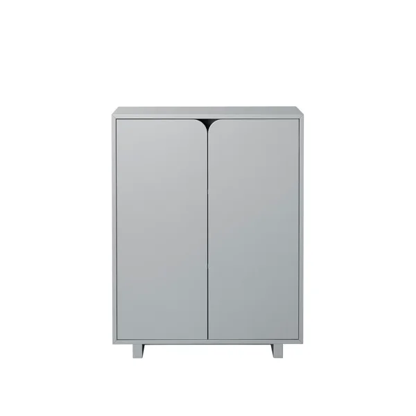 1898 Vidja low cabinet Grey lack