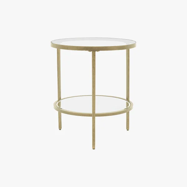 Aberdeen Champagne Side Table