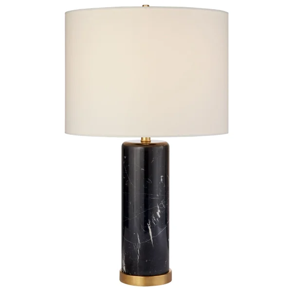 AERIN | Cliff Table Lamp | Black Marble