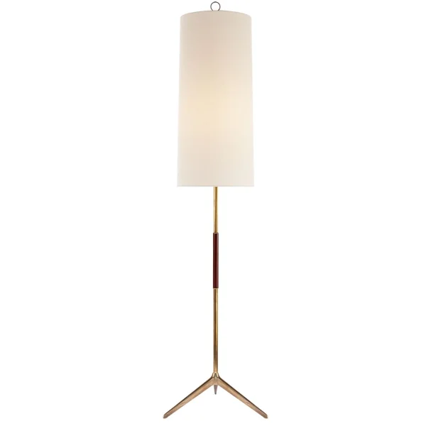 AERIN | Frankfort Floor Lamp | Antique Brass