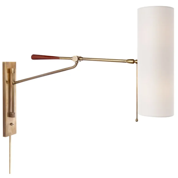 AERIN | Frankfort Wall Light | Antique Brass