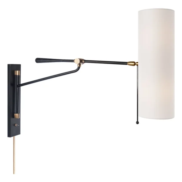 AERIN | Frankfort Wall Light | Black