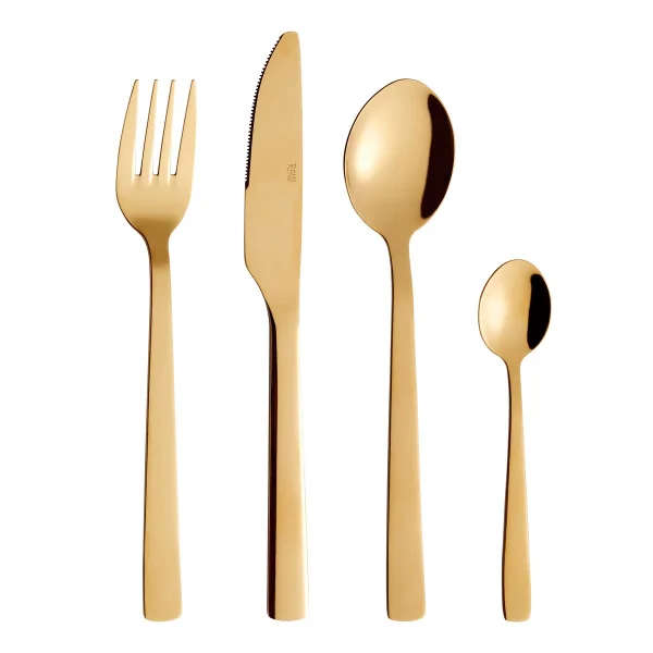 Aida Raw cutlery 24 pieces Gold