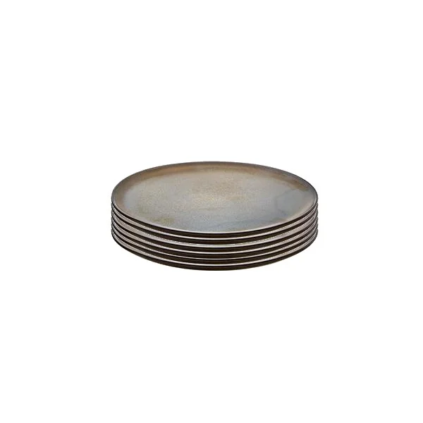 Aida Raw dessert plate Ø20 cm 6-pack Brown