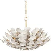 Aimi Chandelier, Light, Medium, Gold - Andrew Martin