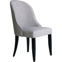 Aldwick Dining Chair Huntsman Cloud, Chair, Grey - Andrew Martin Linen