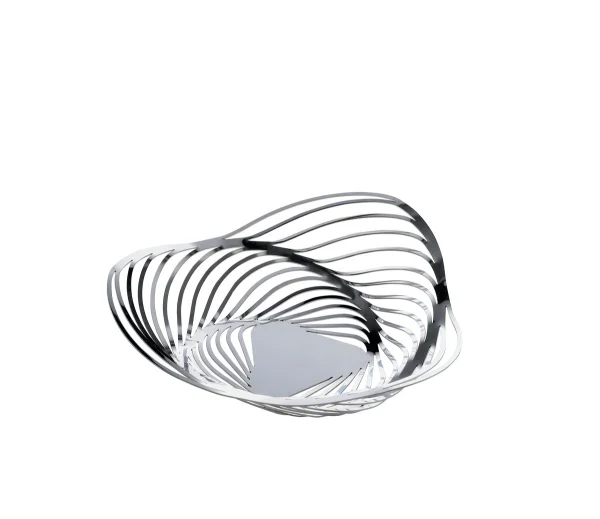 Alessi Trinity fruit basket 26 cm Stainless steel