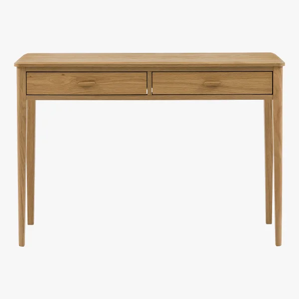 Alma 2 Drawer Console Table in Natural