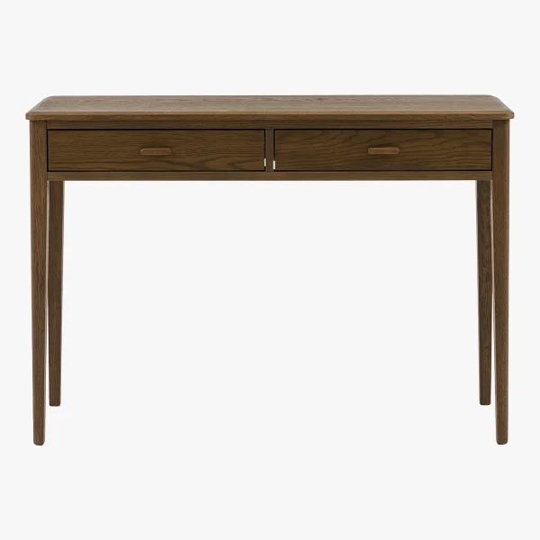 Alma 2 Drawer Console Table in Walnut