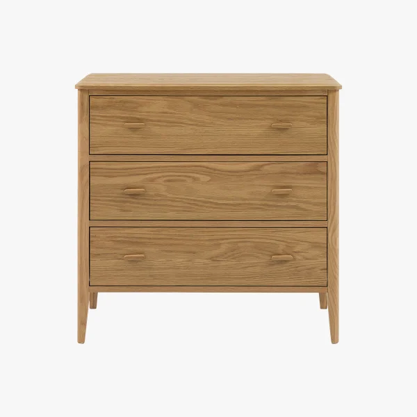 Alma 3 Drawer Chest of Drawers in Natural