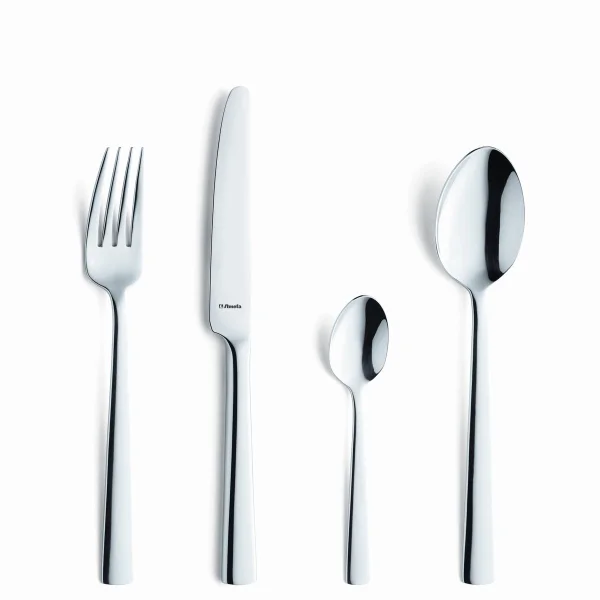 Amefa Moderno cutlery set 24 pieces Stainless steel
