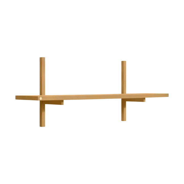 Andersen Furniture A-Light Shelf wall shelf Special Edition Brown beige 90x21x35 cm