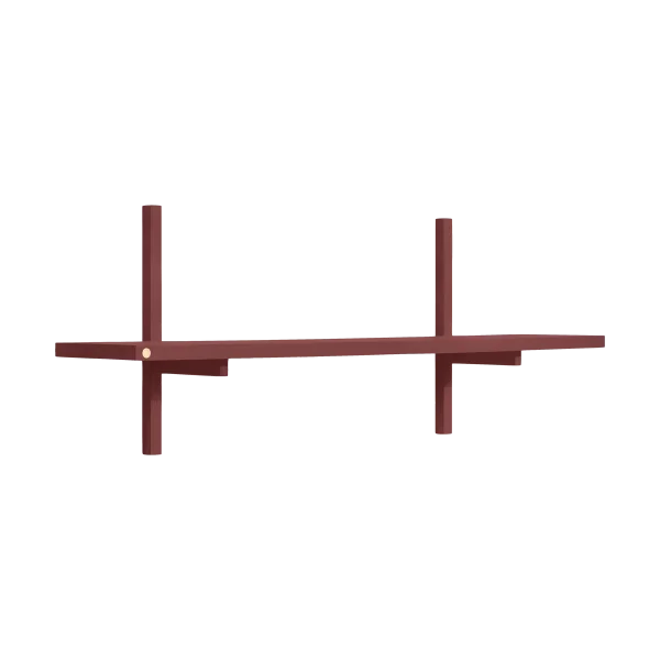 Andersen Furniture A-Light Shelf wall shelf Special Edition Wine red 90x21x35 cm