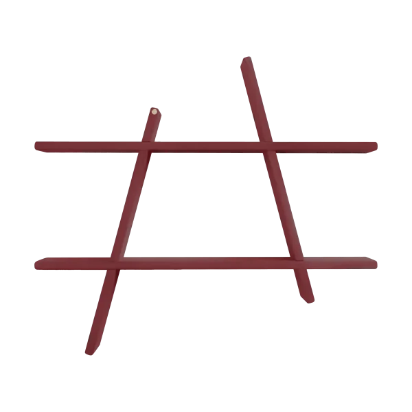 Andersen Furniture A-Shelf wall shelf Special Edition Wine red L 78x12x67 cm