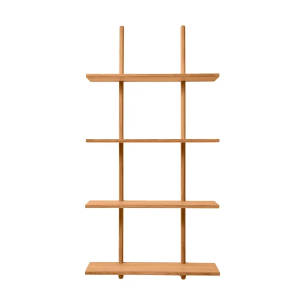 Andersen Furniture Essence wall shelf Oiled Natural Oak, 70x25x140 cm