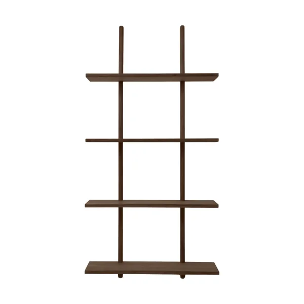 Andersen Furniture Essence wall shelf Smoked Oiled Oak, 70x25x140 cm