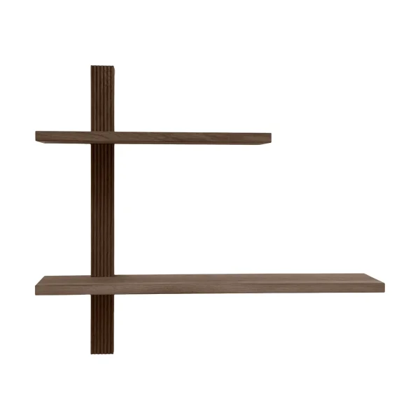 Andersen Furniture Phase wall shelf Smoked Oiled Oak, 68x18x55 cm