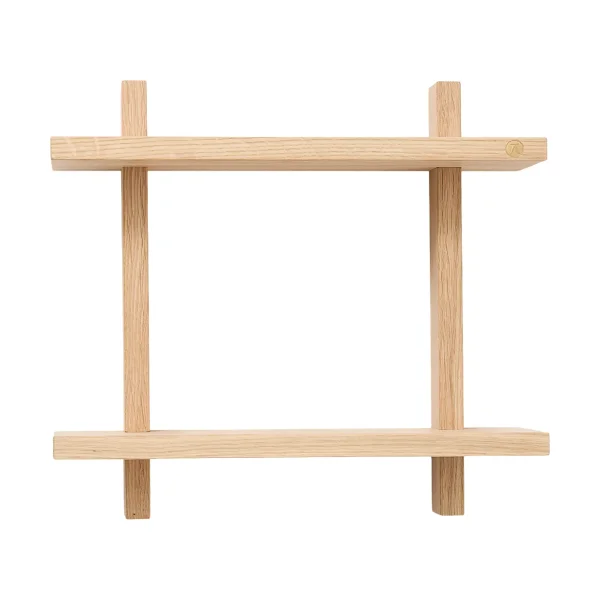 Andersen Furniture Treat double wall shelf Oak, 34x12x34 cm