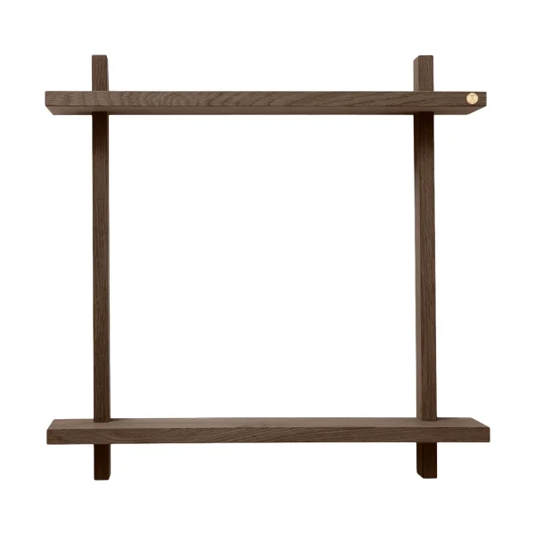 Andersen Furniture Treat double wall shelf Smoked Oiled Oak, 50x12x50 cm