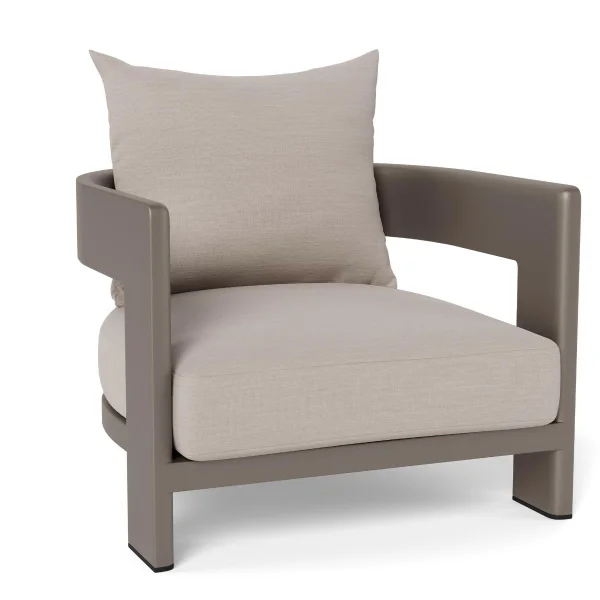 Andrew Martin | Caicos Outdoor Armchair | Taupe