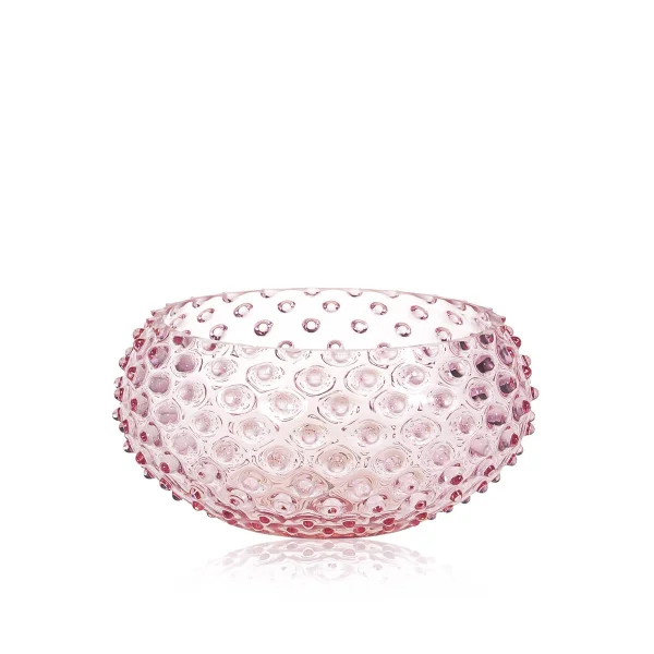 Anna Von Lipa Hobnail Tapas 23 cm Pink