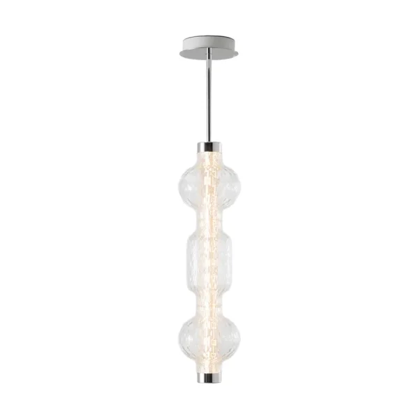 Artemide Alambicco vertical pendant lamp 3 glass domes