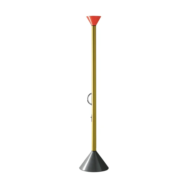 Artemide Callimaco floor lamp LED Ø39x200 cm Red-yellow-grey