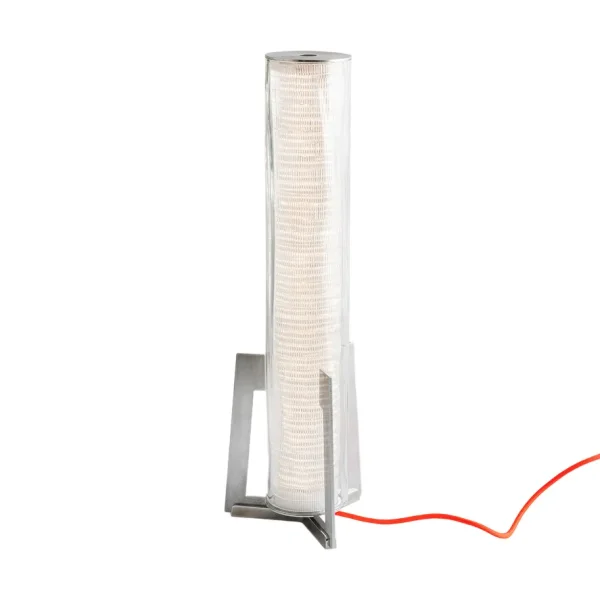 Artemide Criosfera bordslampa vertikal - Glass-silver
