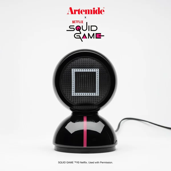 Artemide Eclisse x Squid Game table lamp Special Edition Guard black