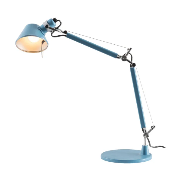Artemide Tolomeo micro table lamp Light blue