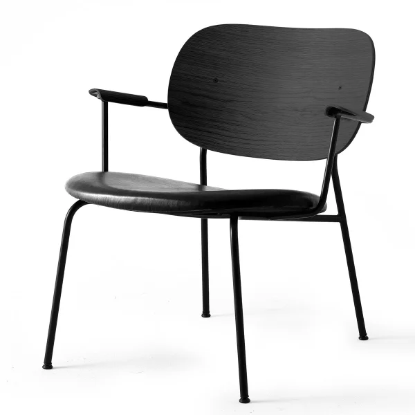 Audo Copenhagen Co lounge chair Black oak
