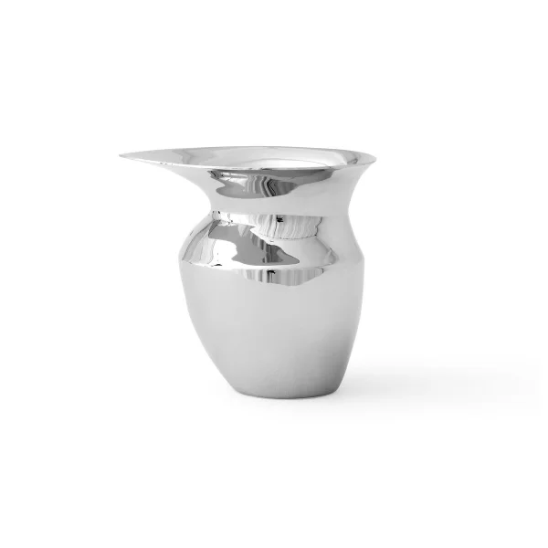 Audo Copenhagen Etruscan pot 10 cm Stainless steel
