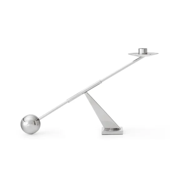 Audo Copenhagen Interconnect candlestick 42,5 cm Stainless steel