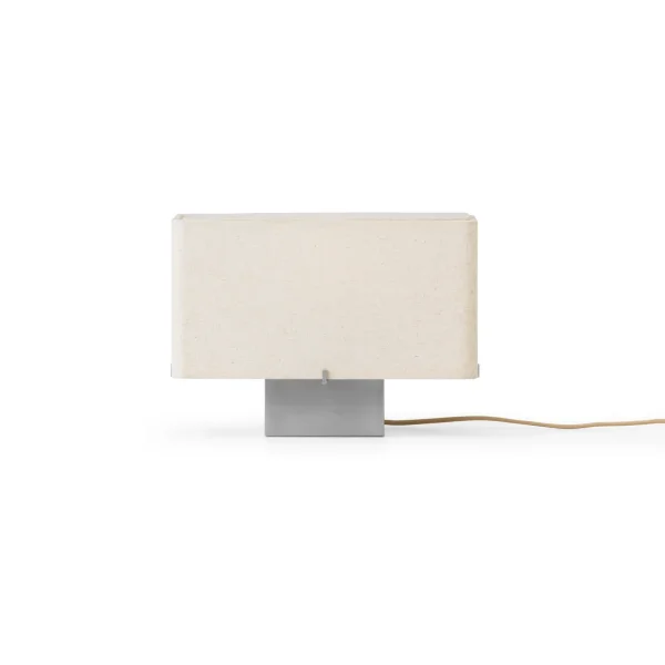 Audo Copenhagen Nonna table lamp 24 cm Brushed aluminium-sand