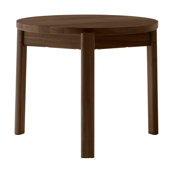 Audo Copenhagen Passage coffee table Dark stained oak, Ø50 cm