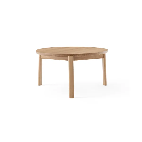 Audo Copenhagen Passage coffee table Oak, Ø70 cm