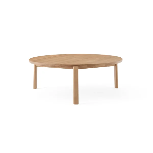 Audo Copenhagen Passage coffee table Oak, Ø90 cm