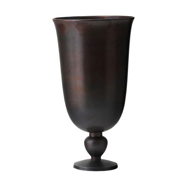 Audo Copenhagen Pavot vase Bronzed aluminium