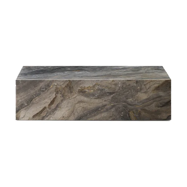 Audo Copenhagen Plinth coffee table Grey galaxy, low
