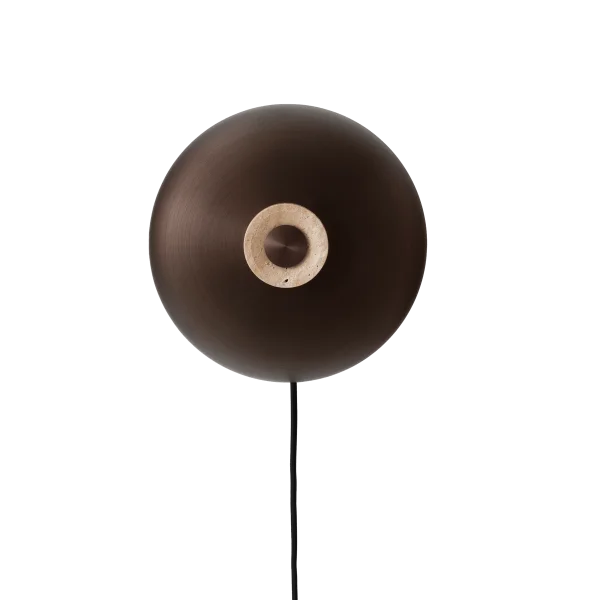 Audo Copenhagen Reverse wall lamp Bronzed aluminium