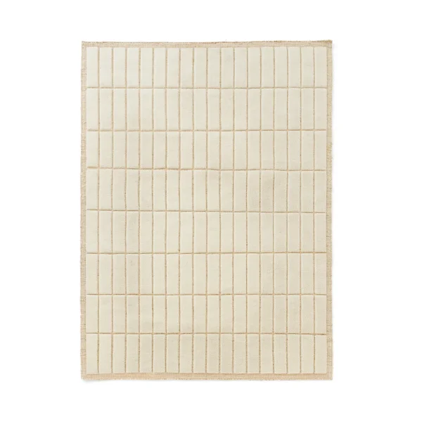 Audo Copenhagen Tile rug Ivory, 170x240 cm