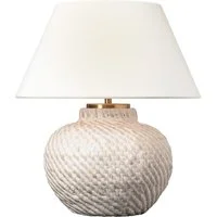Avedon, Light, Plaster White Rattan - Andrew Martin
